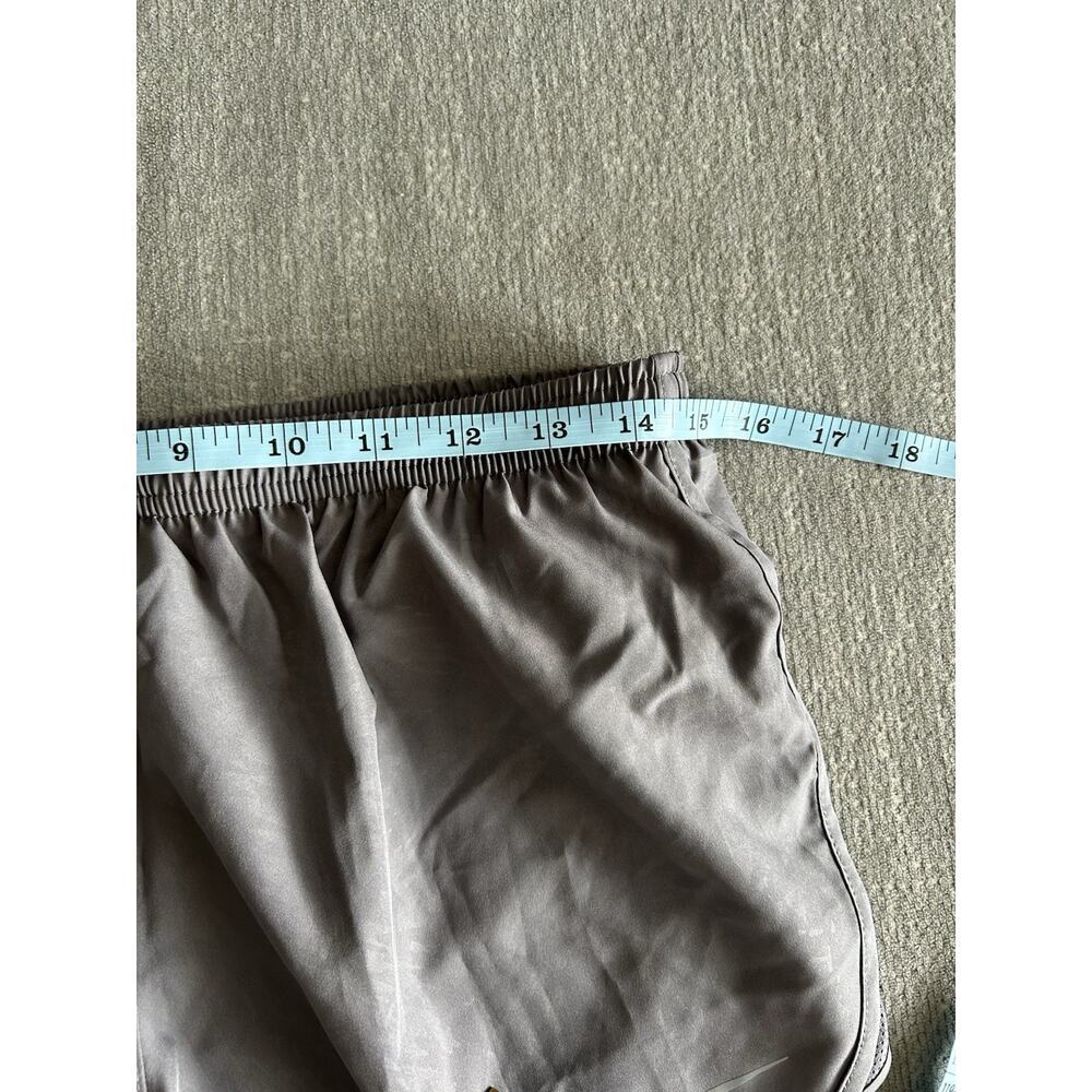 Nike Womens Shorts M Dri Fit Running Track Gray Lightweight - Picture 6 of 10